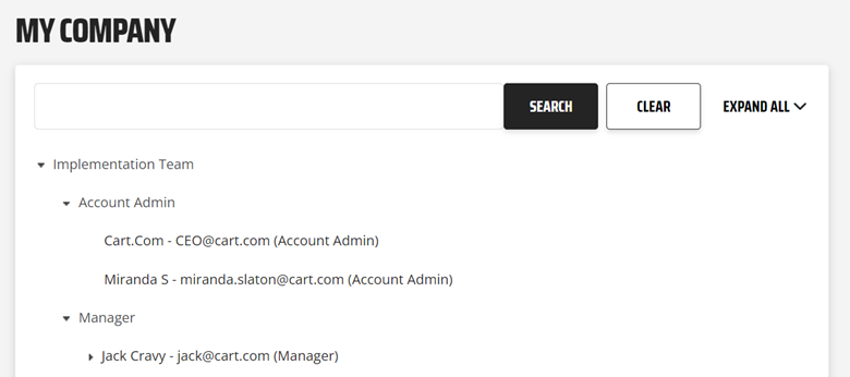 AmeriCommerce, Account Admin, B2B Portal Platforms